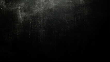 Black texture chalk board and black board background.,  Scary dark wall, low light black concrete cement 