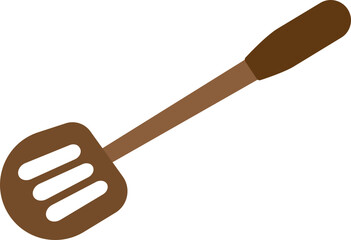 spatula isolated on white
