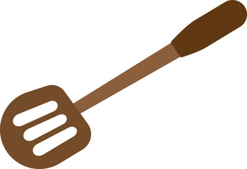 spatula isolated on white