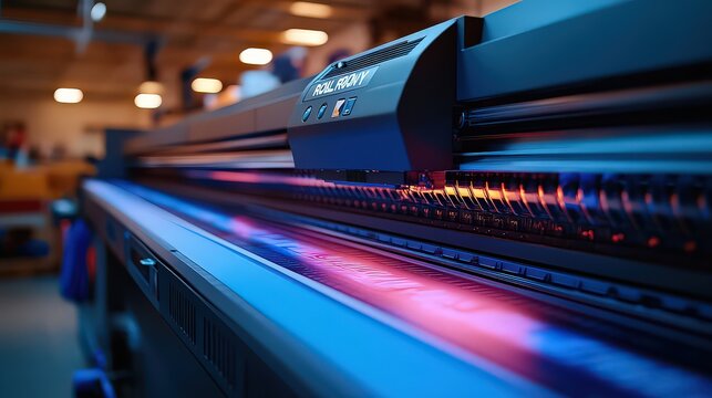 printer-cutter that combines high-quality printing with precise cutting, perfect for creating custom apparel graphics and decals