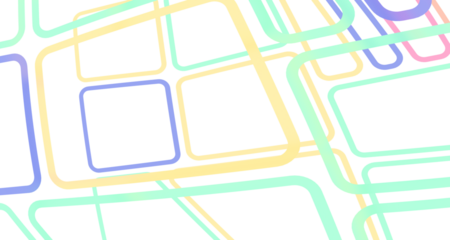 Color Blend Rainbow Trendy Low Poly BG Design