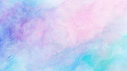 Fototapeta premium Vibrant Color Gradient Rendering Showcases a Dreamy Watercolor Texture Background, Perfect for Creative Design Concepts and Artistic Expressions