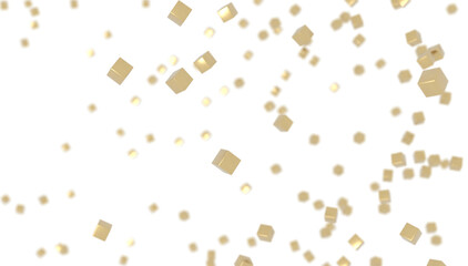 abstract lines with dots over dark background.