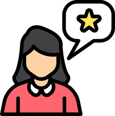 Rating and Feedback Icon