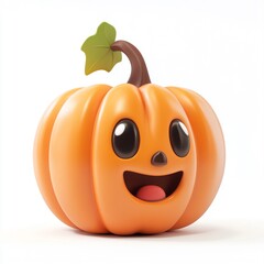 3D Cartoon Cute Funny Halloween Pumpkin