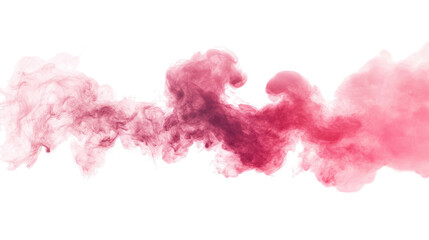 Fototapeta premium Pink explosion transparent background