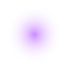 Purple color gradient circle glowing light