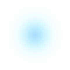 Fototapeta premium Blue gradient circle blur glowing light