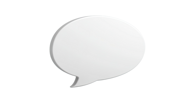 speech bubble transparent background
