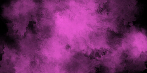 Berry Fog or smoke color isolated background for effect, text or copy space. Pink powder explosion on black background. Royalty high-quality free stock of Vibrant colors spectrum