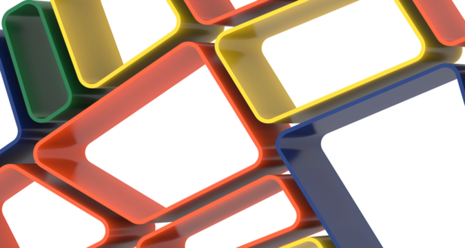 Mosaic triangular low poly style abstract geometric background