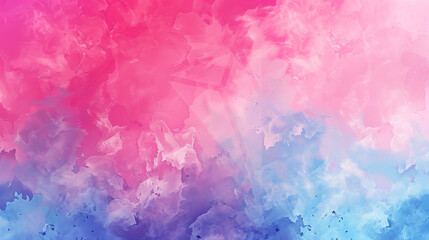 Fototapeta premium Vibrant Color Gradient Rendering Showcases a Dreamy Watercolor Texture Background, Perfect for Creative Design Concepts and Artistic Expressions
