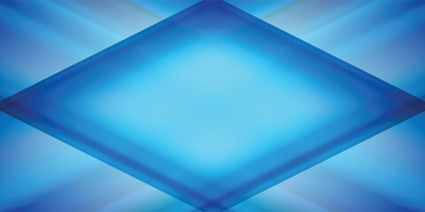 Abstract blue background with square shapes