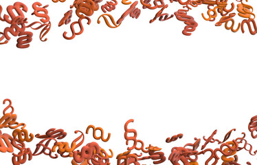 using 3D rendering digital paragraph