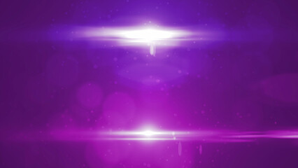 Lens flare on purple background. Design Element