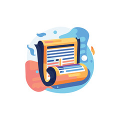 A document icon with lines for detailed information