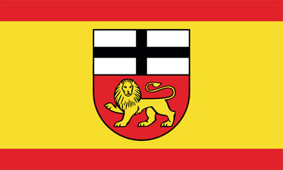 Obraz premium Flag of the city of Bonn