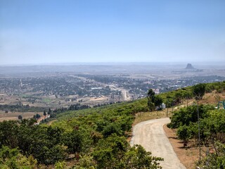 view of the city Huila Angola Africa