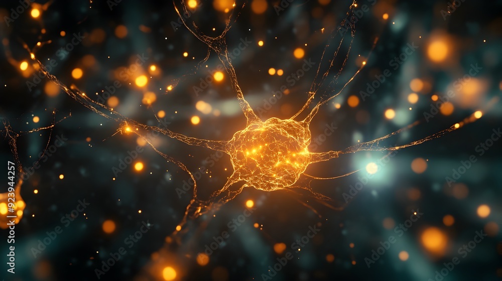 Poster Complex Interconnected Neural Network with Electrical Impulses