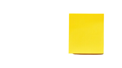 Yellow sticky note transparent background