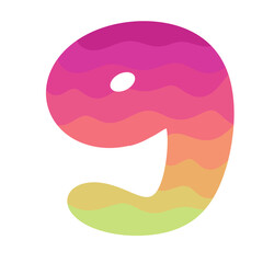 Cute numbers one to zero