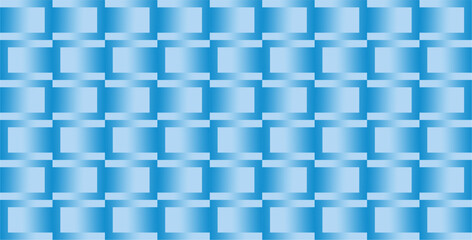 rectangular geometric composition with blue gradations as background inspiration for visual communication designs or for textile designs