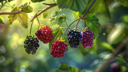 bunch of grapes generated by AI technology