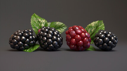 bunch of grapes generated by AI technology