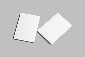 Fototapeta premium A5 Notebook Blank Mockup