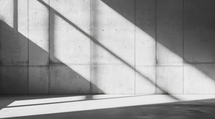 This is a beautifully crafted minimalist concrete backdrop that showcases dynamic interplay between light and shadow, making it the ideal choice for stylish product presentations and exhibits