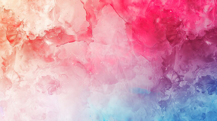 Fototapeta premium Vibrant Color Gradient Rendering Showcases a Dreamy Watercolor Texture Background, Perfect for Creative Design Concepts and Artistic Expressions