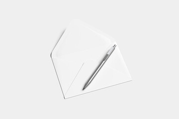 A6 Envelope Blank Mockup