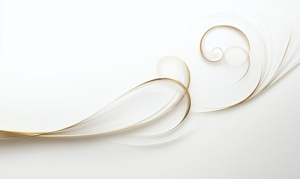 A long, curvy line of gold and white colors. The line appears to be made up of small, intricate shapes that are arranged in a way that creates a sense of movement and flow