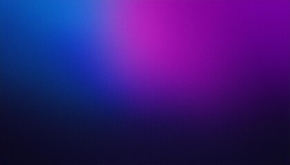 Purple black blue dark glowing grainy gradient background noise texture poster header banner design copy space