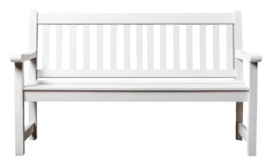 PNG Bench mockup furniture white gray.