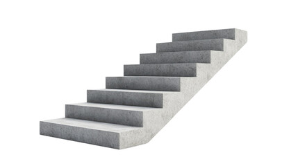 Fototapeta premium Staircase transparent background