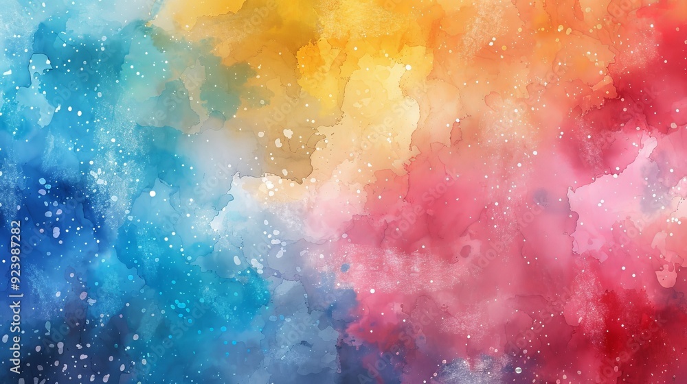 Aufkleber abstract watercolor background with copy space image available