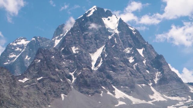 Majestic Kailash Parvat Mountains: Sacred Abode of Lord Shiva in Chamba Valley