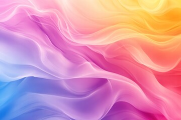 Obraz premium Soft and liquid color waves background, ai