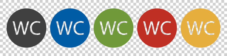 toilet icon on a white background