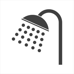 shower icon on a white background.