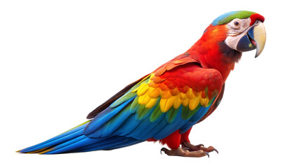 Fototapeta premium macaw on a transparent background