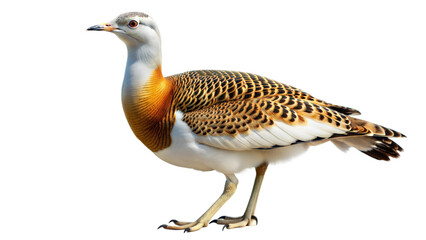 Obraz premium great bustard on a transparent background
