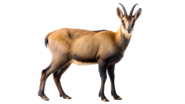 chamois on a transparent background
