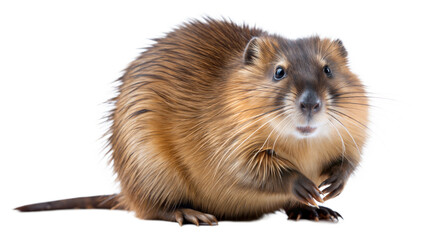 muskrat on a transparent background