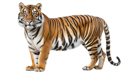 Obraz premium tiger on a transparent background