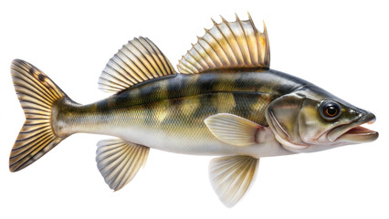 zander on a transparent background