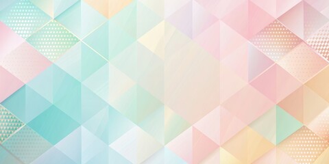 Pastel colored background wallpaper with soft hues and geometric shapes, pastel