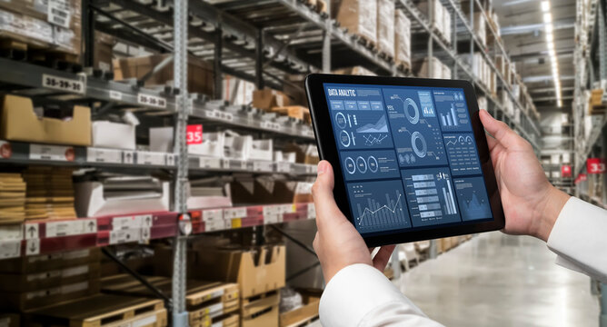 Business data dashboard provide business intelligence analytic for marketing strategy planning snugly with big data set to analyze customer demands and foreseeing business future - Powered by Adobe