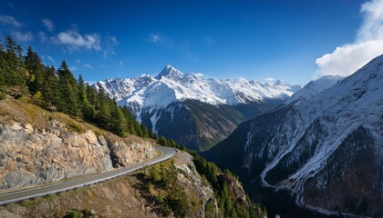 landscape in the mountains